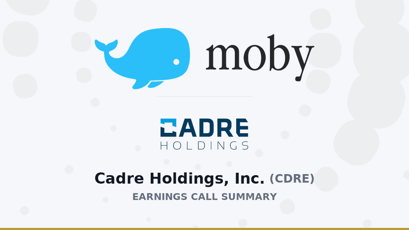 Cadre Holdings, Inc. Q4 2025 Earnings Call Summary
