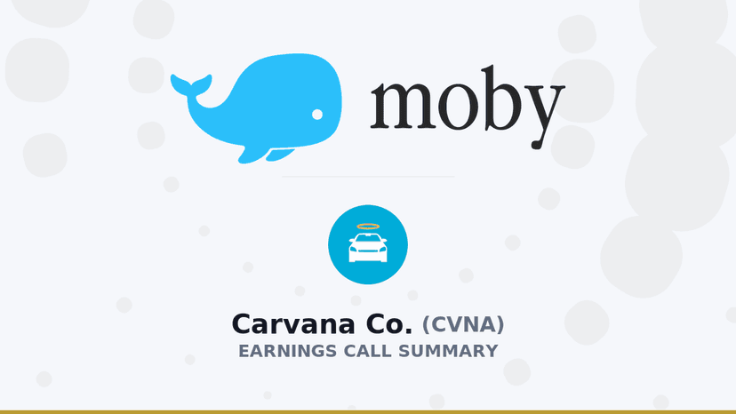 Carvana Co. Q4 2025 Earnings Call Summary