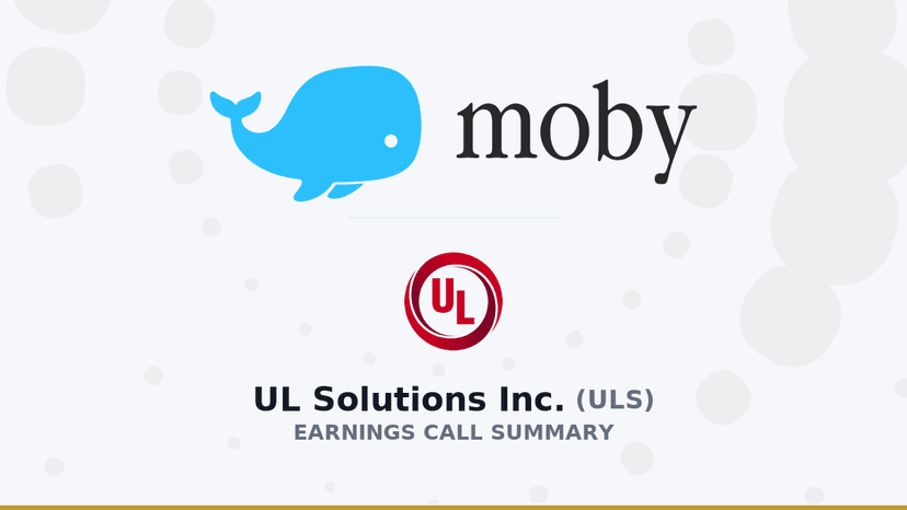 UL Solutions Inc. Q4 2025 Earnings Call Summary