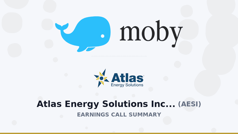 Atlas Energy Solutions Inc. Reports Q4 2025 Earnings