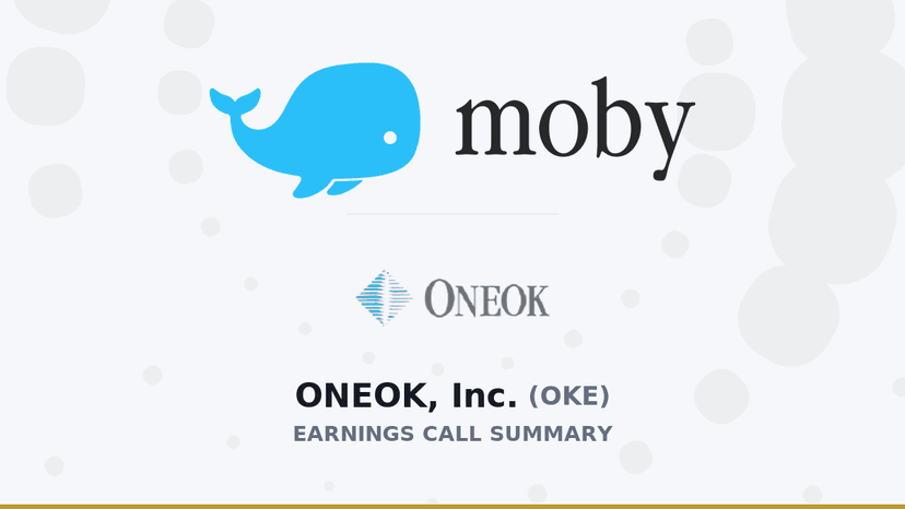 ONEOK Reports Q4 2025 Earnings
