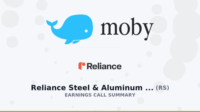 Reliance Steel & Aluminum Co. Q4 2025 Earnings Call Summary