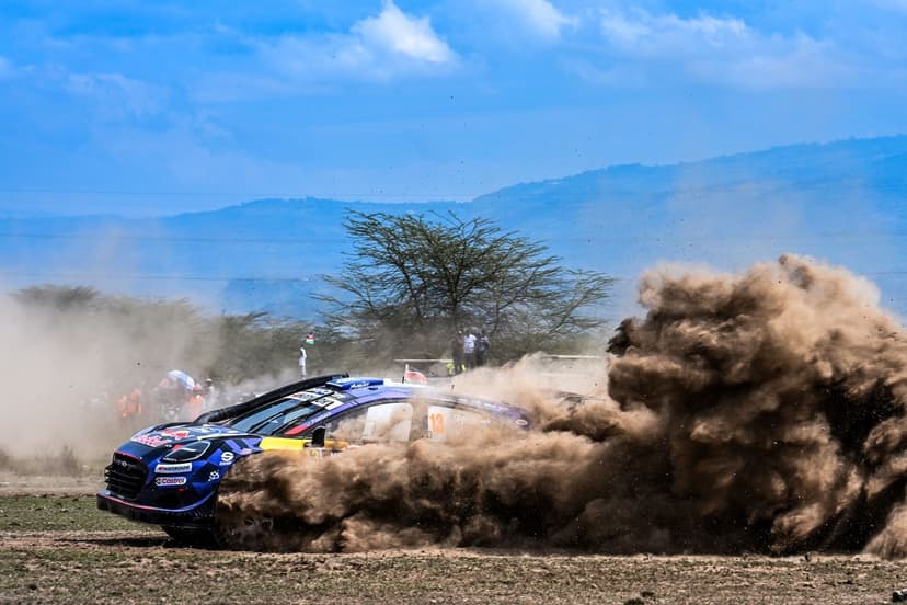 Hankook introduces new WRC tyre at Safari Rally Kenya