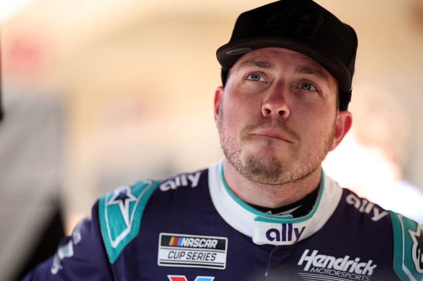 Alex Bowman forced to get out of car mid-race due to illness