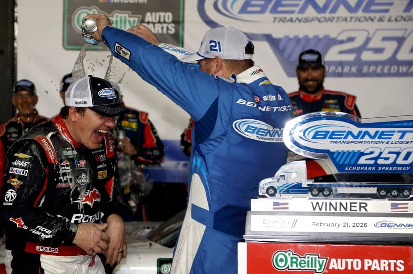 Sheldon Creed Wins NASCAR O'Reilly Race