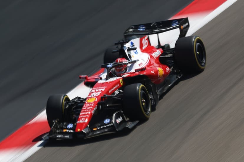 Charles Leclerc Leads F1 Bahrain Pre-Season Test Morning Session