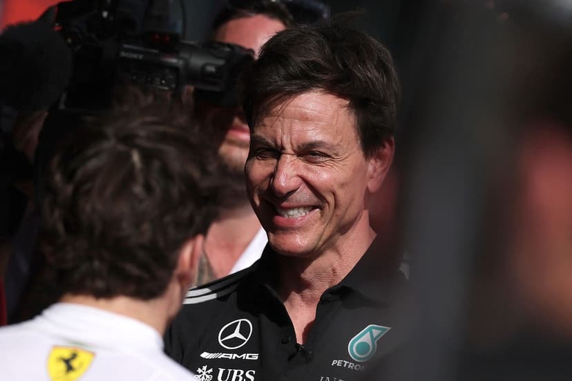 Toto Wolff goes viral after hilarious Australian Grand Prix paddock mishap