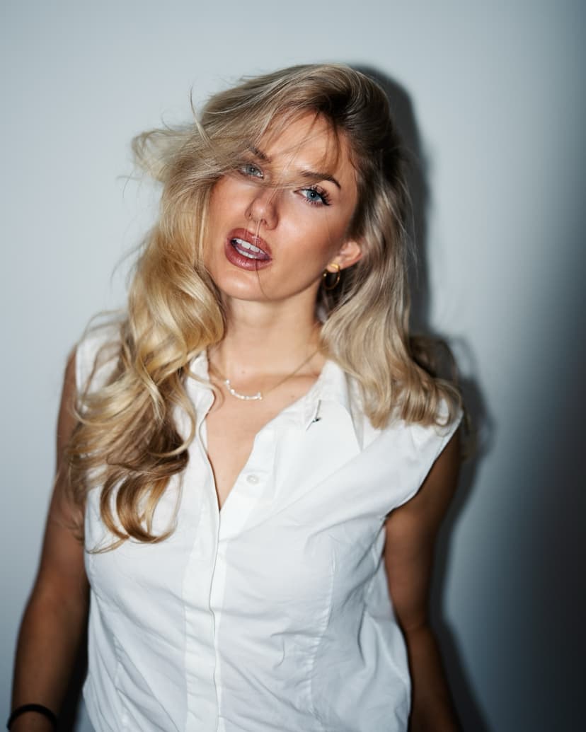 Olympic Sprinter Alica Schmidt Shares Valentine's Day Portrait