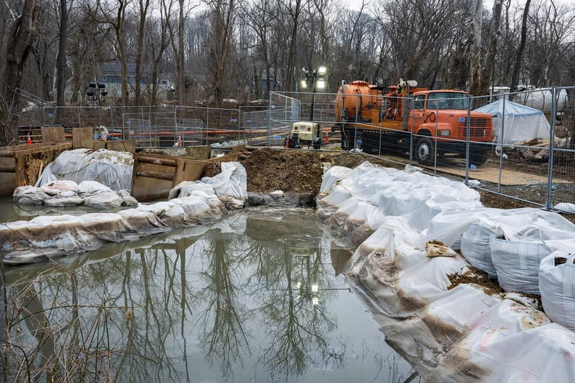 Potomac Sewage Spill Becomes National Political Issue