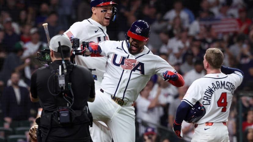 Schwarber homers and Henderson gets 4 hits to lead United States over Britain 9-1 at WBC
