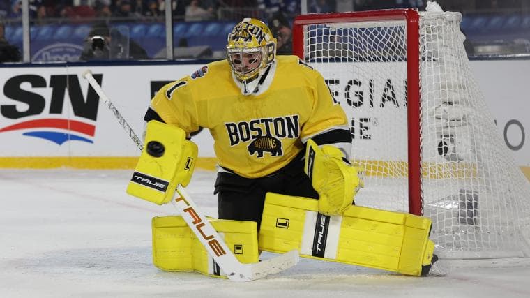 Jeremy Swayman Ready To Start Whenever For Bruins After Winning Olympic Gold