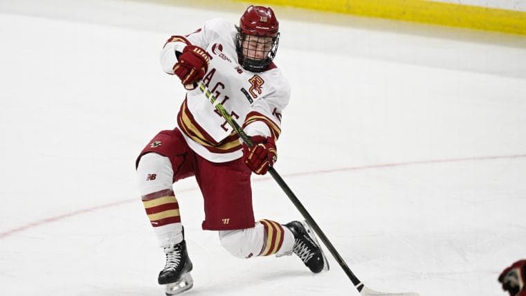 James Hagens Dishes On Life At Boston College After Getting Drafted By Bruins