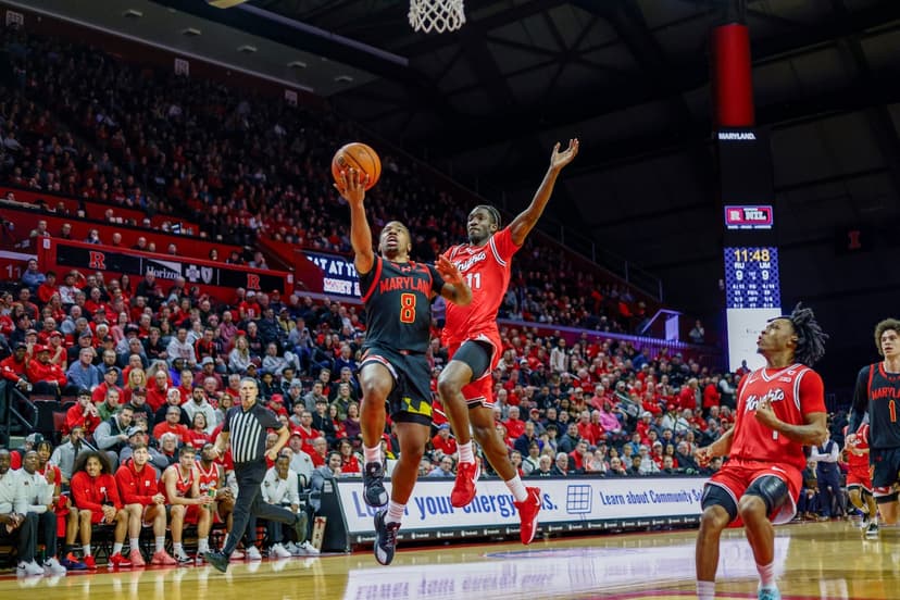 Rutgers overcomes major meltdown to beat Maryland, puts itself in position for Big Ten Tournament bye