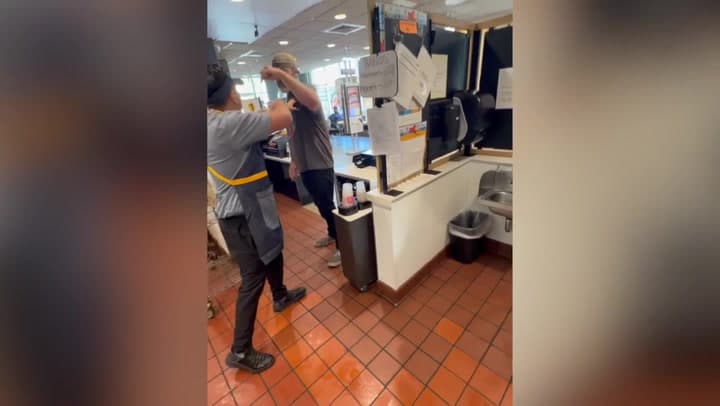 Fake ICE Agent Assaults McDonald's Worker