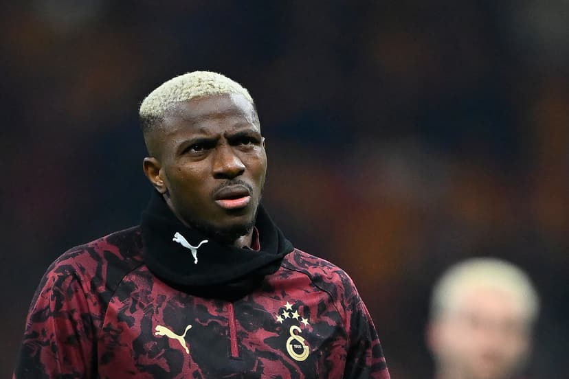 📸 Emotional gala display: Osimhen in tears before Champions League match