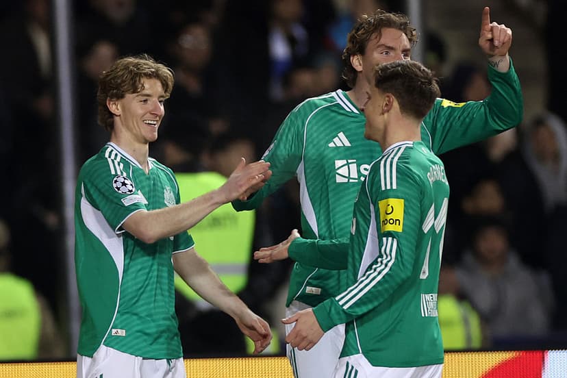 Premier League Aces Argue Over Penalty During Newcastle Gala