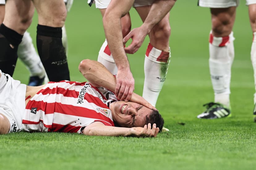 🤕 Bad news for De Galarreta: out until after the break