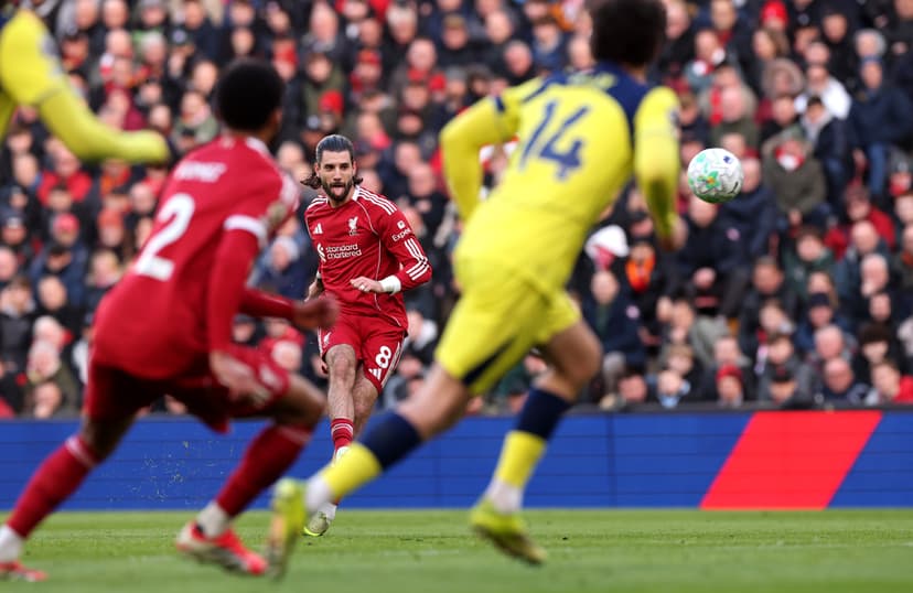 Liverpool’s Szoboszlai hits fourth free-kick of season as he nears Premier League record