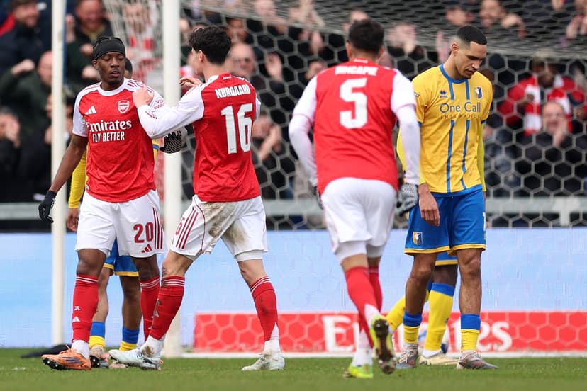 🤩 Arsenal's FA Cup superstar breaks Mansfield rearguard in style