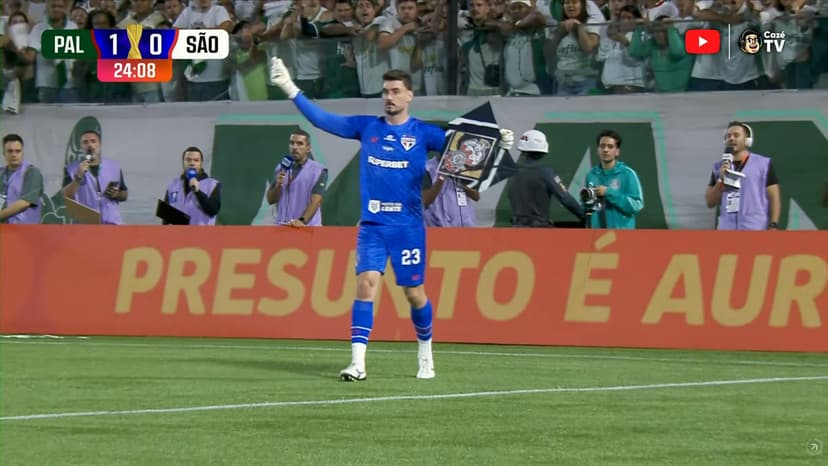 ‘Pipa corintiana’ halts Palmeiras v São Paulo, fans chant eliminated
