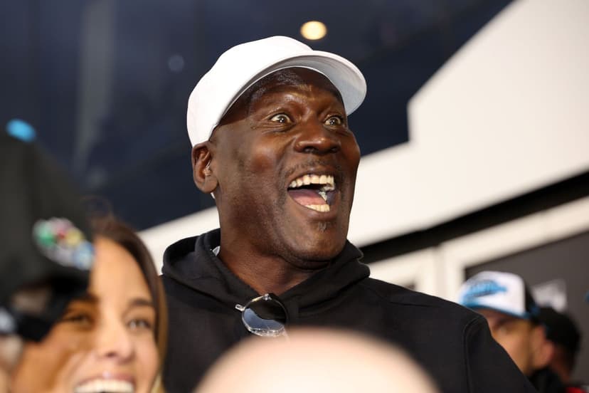 Michael Jordan Celebrates Daytona 500 Win with NASCAR Team