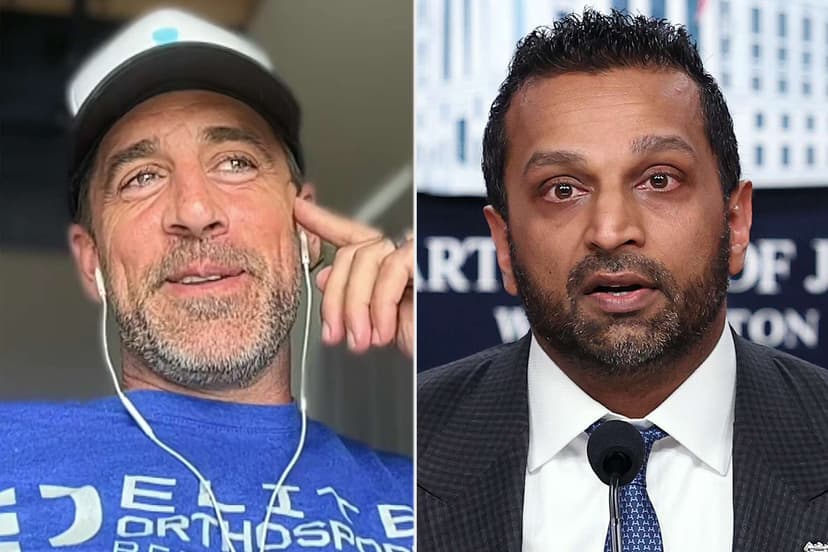 Aaron Rodgers calls out FBI Director Kash Patel over Team USA locker room moment