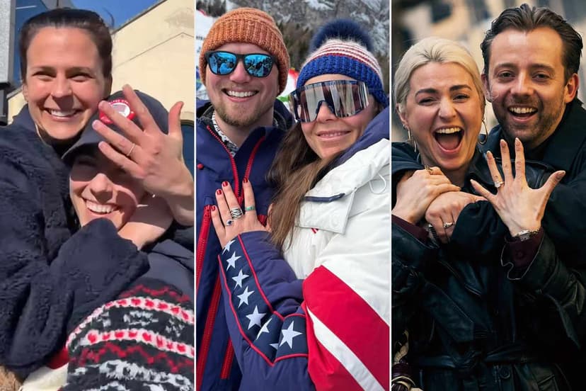 Engagements Abound at the 2026 Winter Olympics
