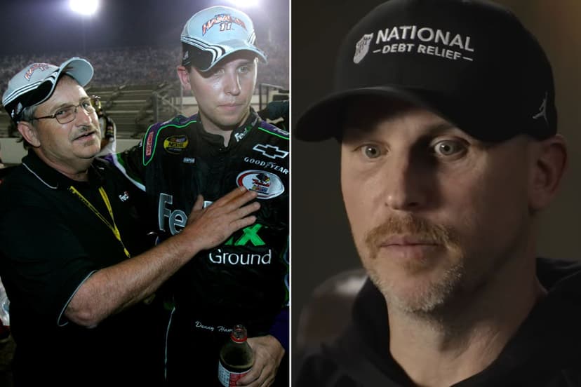 Denny Hamlin Recounts Father's Tragic Death in House Fire