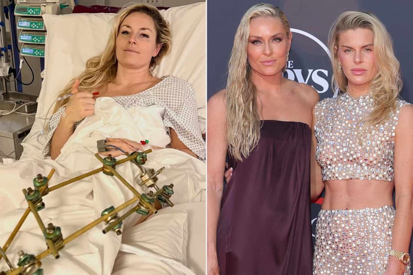 Lindsey Vonn's Sister Jokes About 'Hot Doctors' During Skier's Hospital Stay in Italy