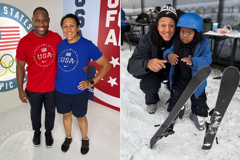 Elana Meyers Taylor Celebrates Bobsled Win with Family