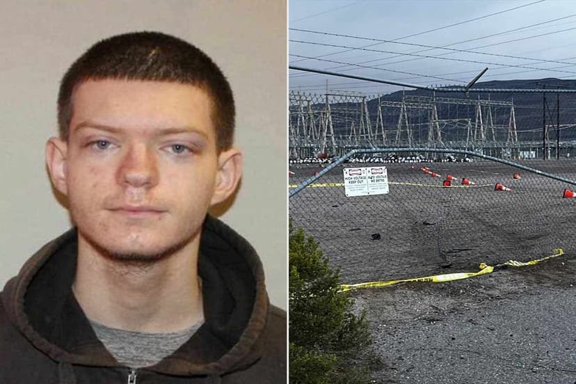 Man Crashes Explosive-Laden Car into Power Substation