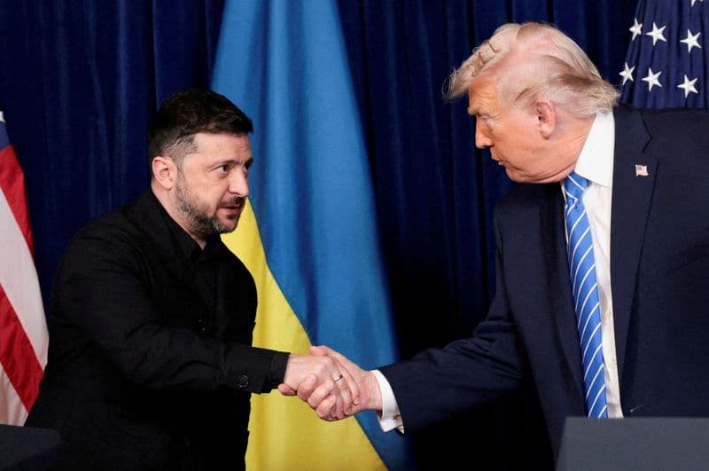 Zelenskiy, after speaking with Trump, says talks should lead to leaders' meeting
