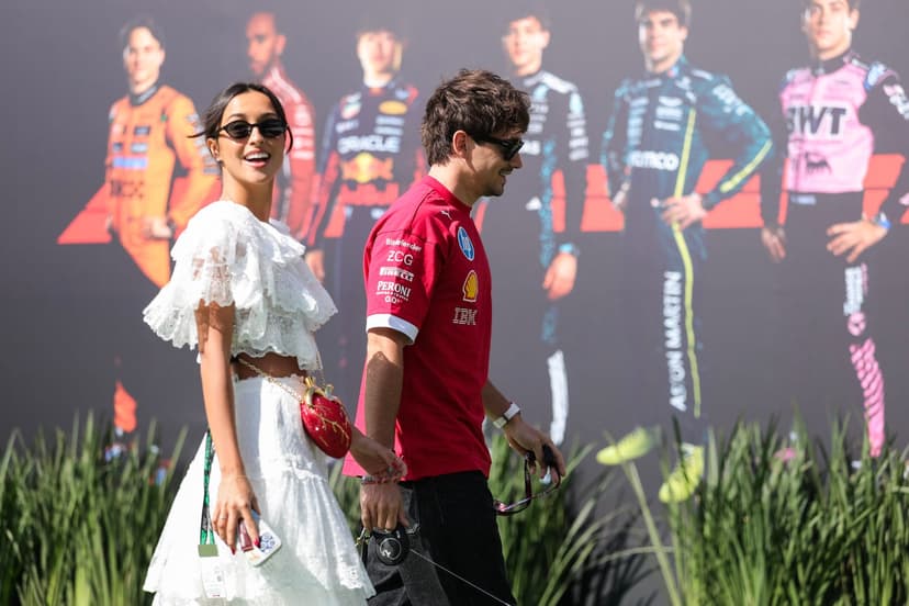 Charles Leclerc Uses Ferrari 250 Testa Rossa as Getaway Car Following His Wedding