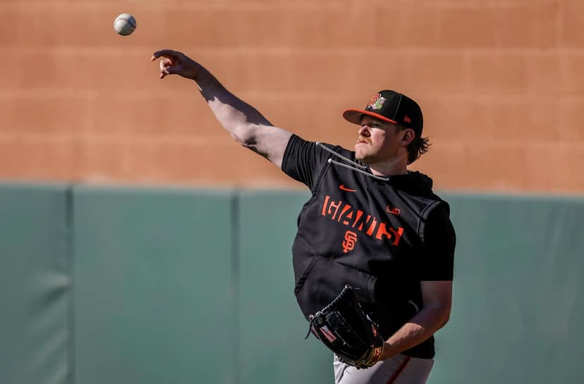 Giants ace Logan Webb deals in spring debut, but no, he didn't break the MLB velocity record