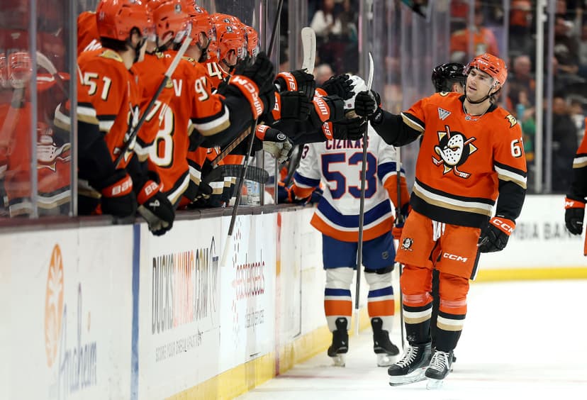 Ducks 5 (EN), Islanders 1: Toss it out