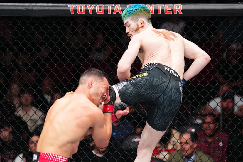 UFC Houston Highlights! Costa Melts Ige With Incredible Spinning Back Kick TKO