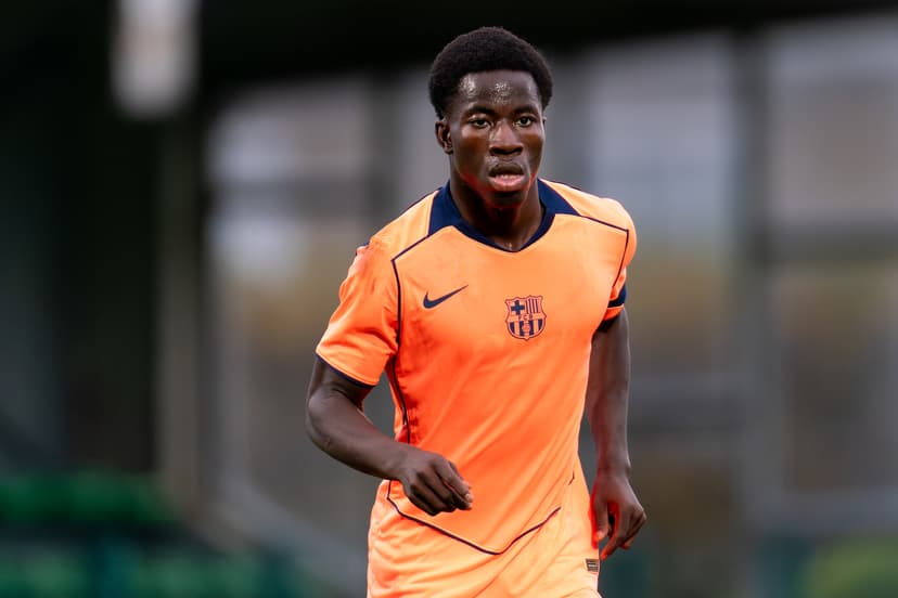 ‘He’s a magician’ – Ebrima Tunaka reveals his favorite Barcelona player