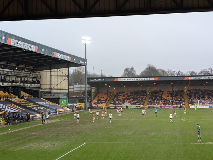 Port Vale Draws 1-1 with Reading After Late Equalizer