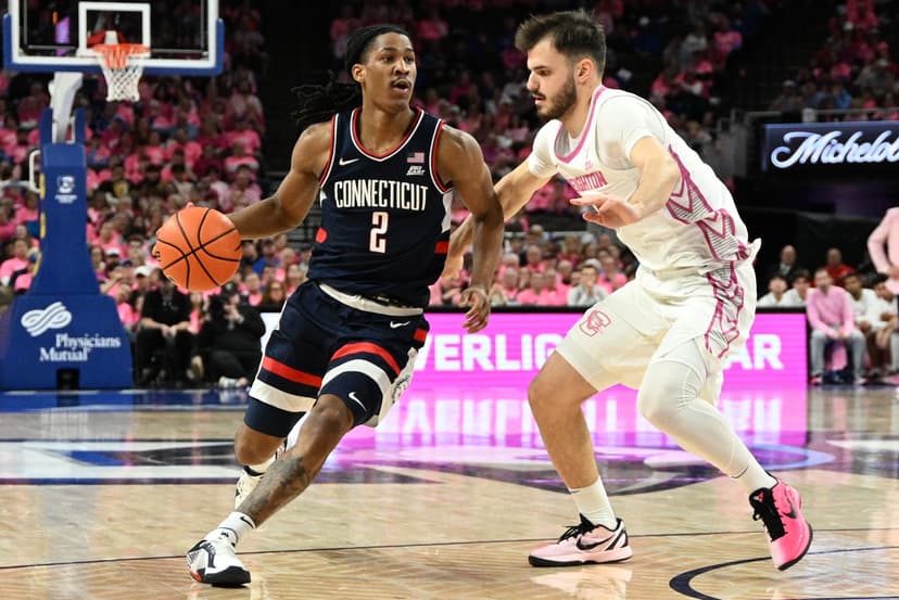 No. 5 UConn Men's Basketball Prepares for Creighton Matchup on TNT