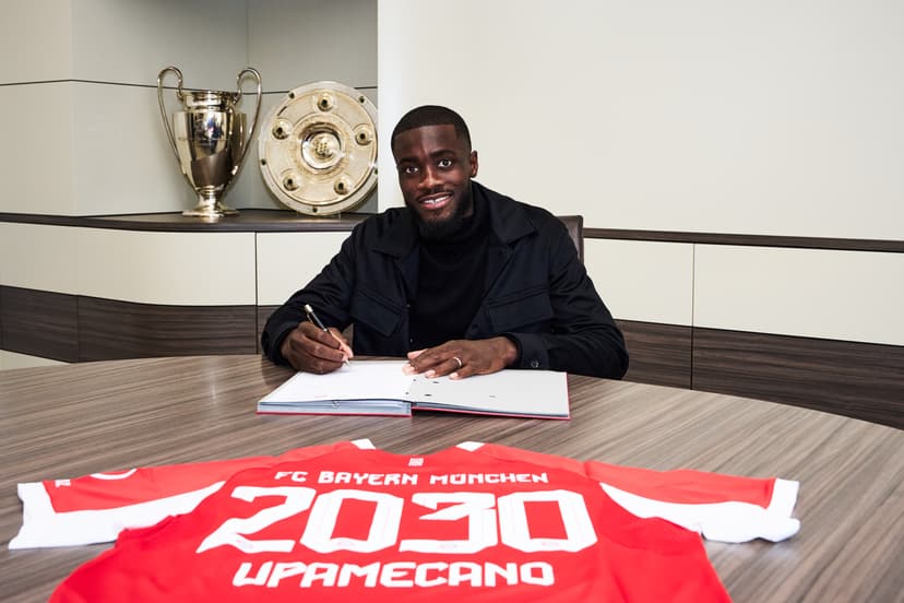 Dayot Upamecano Extends Contract with Bayern Munich