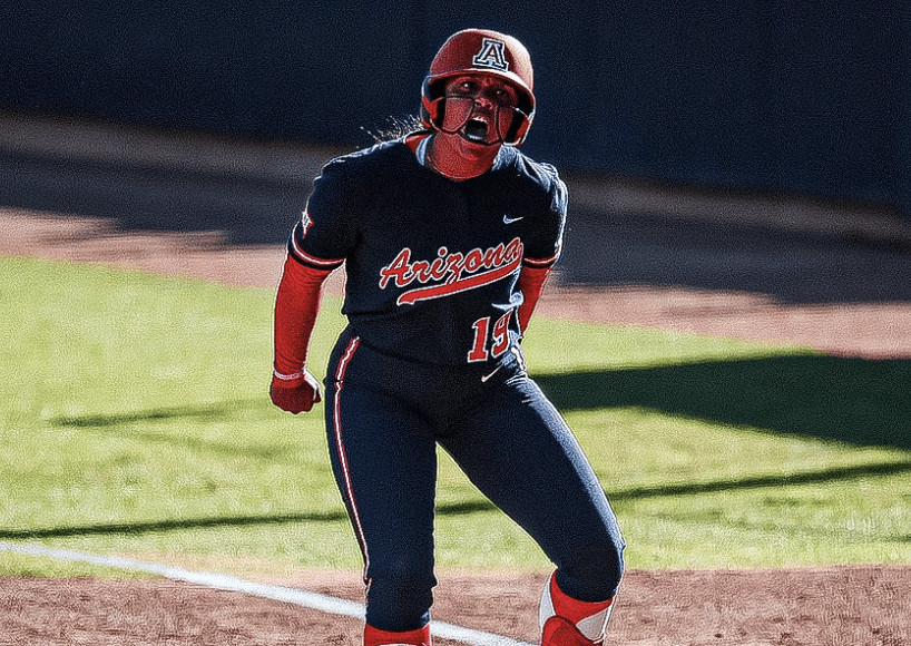 Arizona softball blanks BYU for 7th straight run-rule victory, clinch opening Big 12 series