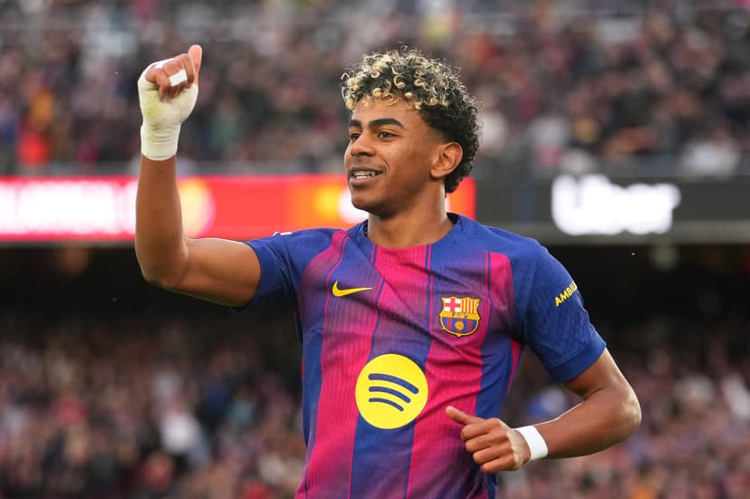 ‘I wasn’t happy’ – Lamine Yamal explains why he’s got his smile back at Barcelona after hitting first hat-trick