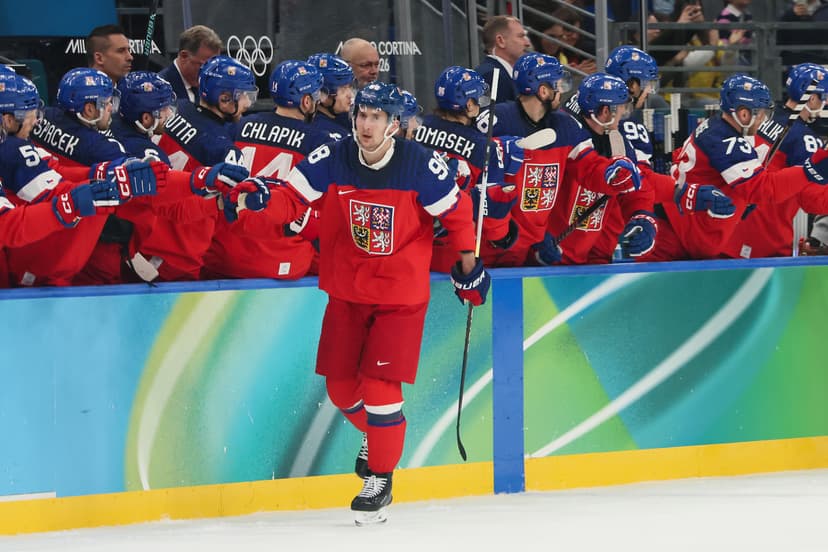 Necas Makes Czech History in Clutch Win Over Denmark