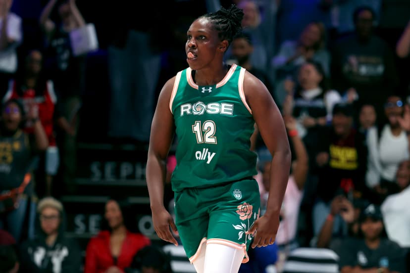 Chelsea Gray does it again, matching the Unrivaled record for 3-pointers in a game as Rose secures a playoff spot