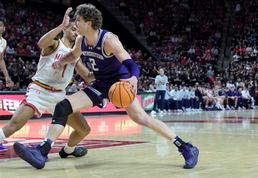 Northwestern Men's Basketball Faces Maryland in Home Game