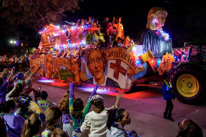 Mardi Gras Celebrations Underway