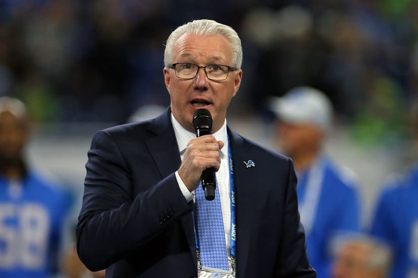 Detroit Lions team president Rod Wood to retire