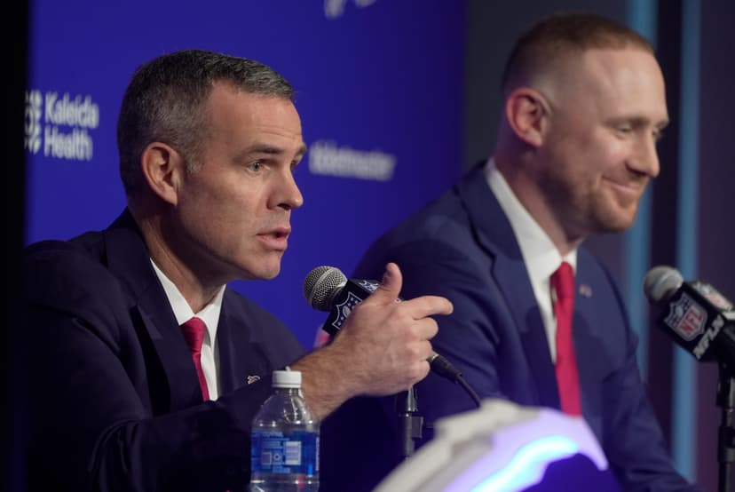 Brandon Beane, Joe Brady 2026 NFL Scouting Combine press conferences