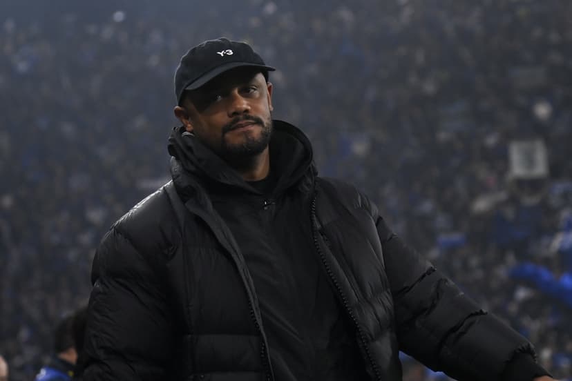 Vincent Kompany aura farms when asked about his aura on the sidelines