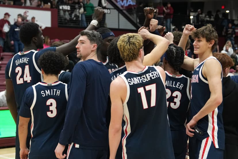 Gonzaga Advances in Latest AP Poll Rankings